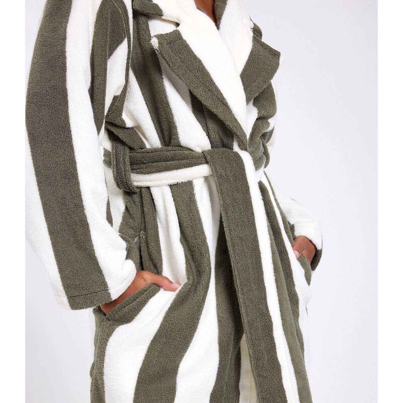 HOMMEY. Stripe Robe image number 2